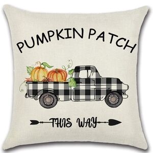 Set of 4 Fall Pillow Cases